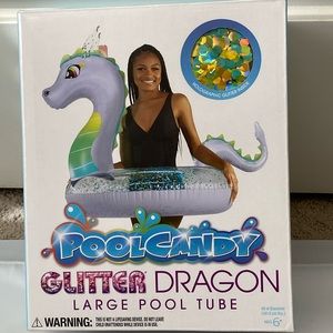Pool candy glitter dragon